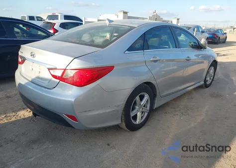 2014 Hyundai Sonata Gls from USA, damaged, VIN 5NPEB4AC5EH814459